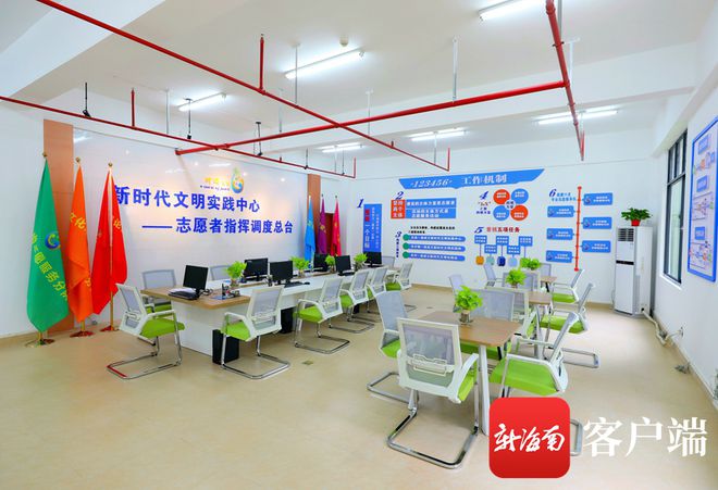 陵水新时代文明实践中心揭牌成立 组建六支志愿服务分队|青少年宫|惠