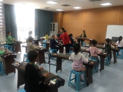 政务动态 东营市青少年宫“乐分享”古筝公益体验课圆满结束