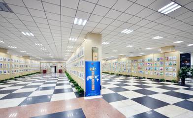 中欧青少年绘画展在市少年宫举行 有机会领娃去见识一下